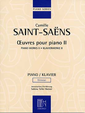 Illustration saint-saens oeuvres pour piano vol. 2