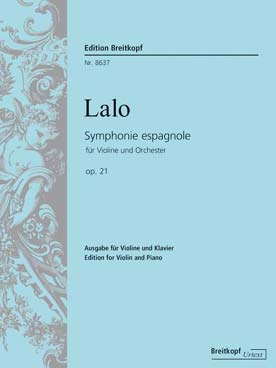 Illustration de Symphonie espagnole op. 21