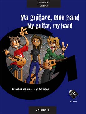 Illustration de Ma guitare, mon band : méthode d'enseignement collectif en trio - Vol. 1 : partie de guitare 2