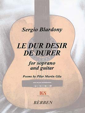 Illustration blardony dur desir (soprano et guitare)