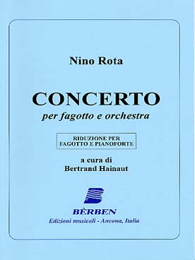 Illustration de Concerto pour basson et orchestre, réd. piano