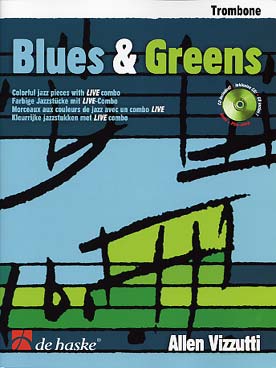 Illustration de Blues & greens : morceaux aux couleurs de jazz avec accompagnement combo sur CD