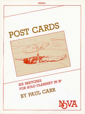 Illustration de Post cards : 6 sketches