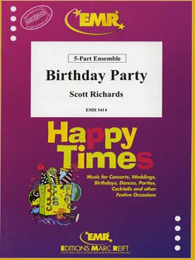 Illustration richards birthday party (5 parties)