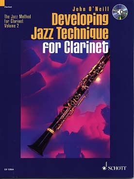 Illustration de The Jazz method for clarinet (en anglais) - Vol. 2 avec CD