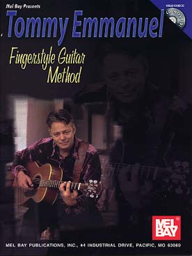 Illustration de Fingerstyle guitar method avec CD