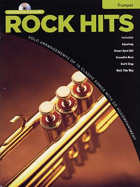 Illustration rock hits trompette