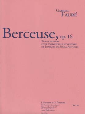 Illustration de Berceuse op. 16 (tr. De Sousa Antunes)