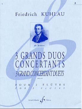 Illustration kuhlau grand duos concert. op. 87 n° 2