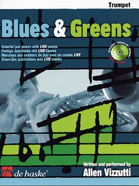 Illustration de Blues & greens : morceaux aux couleurs de jazz avec accompagnement combo sur CD