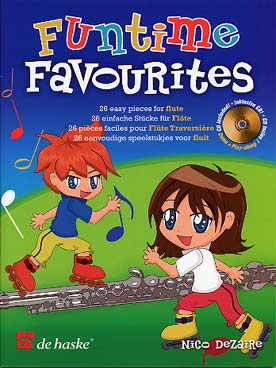 Illustration de FUNTIME FAVOURITES : 26 pièces originales et arrangements très faciles de Nico Dezaire