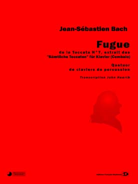 Illustration bach js fugue de la toccata n° 7