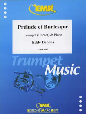 Illustration de Prélude et burlesque pour trompette ou cornet et piano