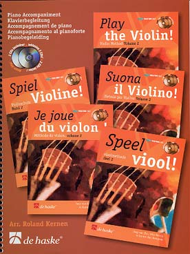 Illustration je joue du violon vol. 2 acc piano