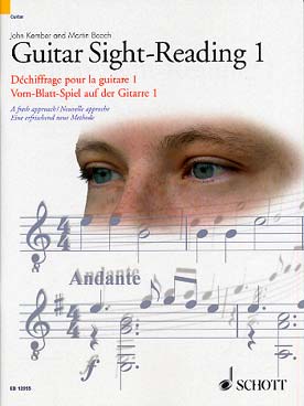 Illustration de DÉCHIFFRAGE POUR LA GUITARE (Kember/ Beech, guitar sight-reading) - Vol. 1