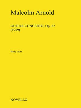 Illustration de Concerto op. 67 pour guitare et orchestre de chambre