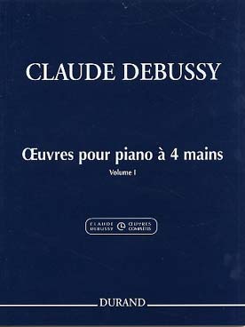 Illustration debussy oeuvres 4 mains vol. 1