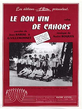 Illustration de Le Bon vin de Cahors, valse chantée