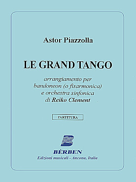 Illustration piazzolla grand tango (le) accordeon/orc