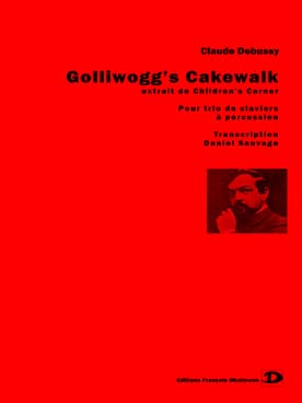 Illustration de Golliwogg's cake-walk (tr. Sauvage) pour trio de claviers à percussion