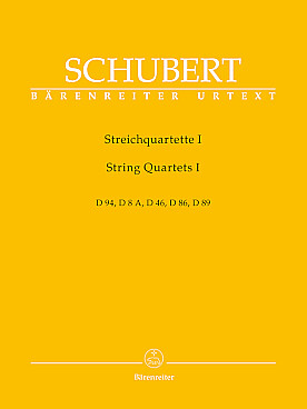 Illustration schubert quatuors vol. 1