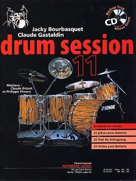 Illustration bourbasquet/gastaldin drum session 11+cd