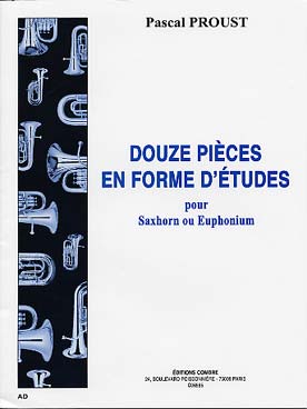 Illustration proust pieces (12) en forme d'etudes