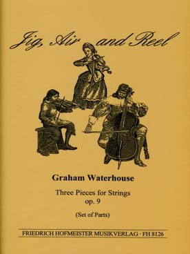 Illustration de Jig, air and reel op. 9 pour orchestre à cordes