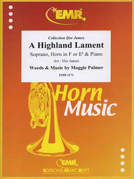 Illustration de A Highland lament pour cor, soprano et piano