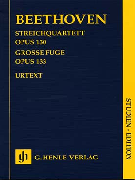 Illustration de Quatuor à cordes op. 130 et grande fugue op. 133