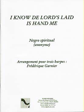 Illustration de I KNOW LORD'S LAID (tr. Garnier pour 3 harpes)