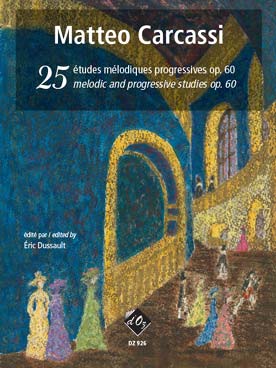 Illustration de 25 Études mélodiques op. 60 - éd. d'Oz, sans doigtés