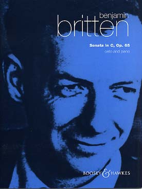 Illustration britten sonate op. 65 en do maj