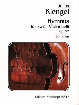 Illustration klengel hymnus op. 57 (12 cellos) part.