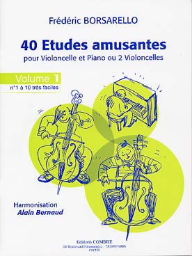 Illustration borsarello etudes amusantes (40) vol. 1
