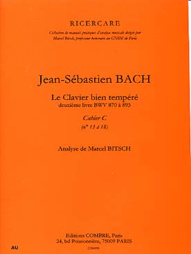 Illustration bitsch analyse bach clav bien tempere c