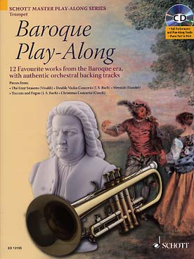 Illustration baroque play-along (tr. davies) + cd