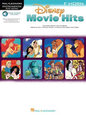 Illustration disney movie hits cor