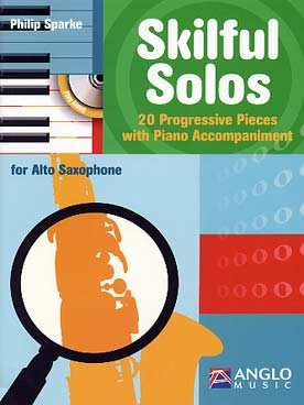 Illustration de Skilful solos avec CD : 20 pièces progressives (Vol. 2 des Solos)