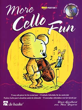 Illustration cello fun (more) avec cd