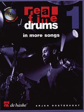 Illustration de Real time drums - In more songs, avec CD play-along