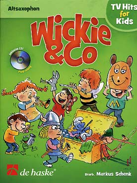 Illustration wickie & co avec cd (tr. schenk)