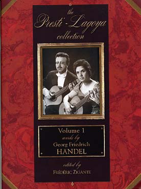 Illustration de PRESTI-LAGOYA COLLECTION, transcriptions du célèbre duo, éditées par F. Zigante - Vol. 1 : Haendel