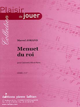 Illustration jorand menuet du roi