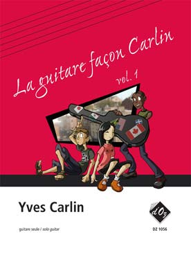 Illustration carlin la guitare facon carlin vol. 1