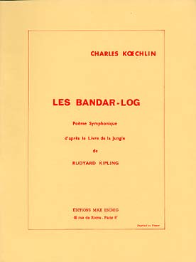 Illustration de Les Bandar-log op. 176 poème symphonique