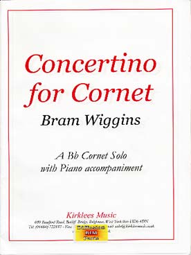 Illustration de Concertino for cornet (éd. Kirkless)