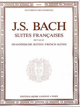 Illustration de Suites françaises BWV 812-817