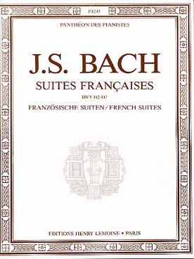 Illustration bach js suites francaises bwv 812-817 hl
