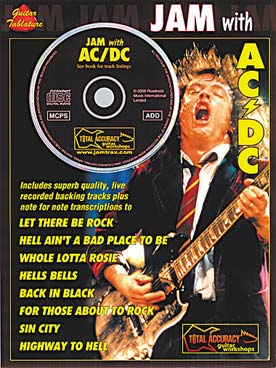 Illustration ac/dc jam with ac/dc